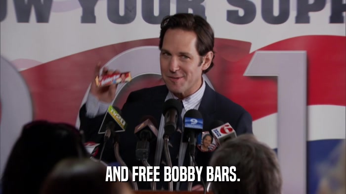 AND FREE BOBBY BARS.  