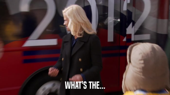 WHAT'S THE...  
