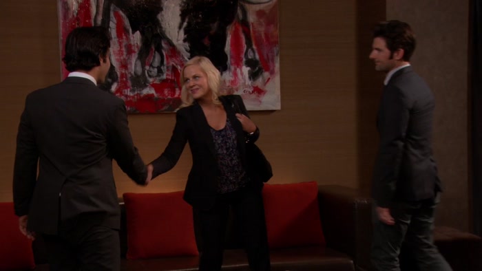 LESLIE KNOPE. BEN WYATT. 