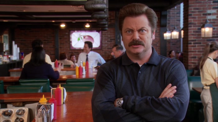 AND THE NEXT THING I KNEW, WE WERE AT LUNCH. 