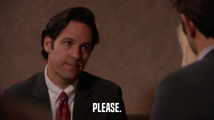 PLEASE.  