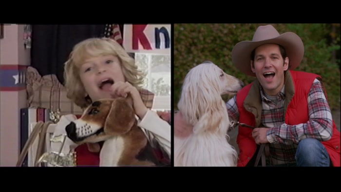 BOTH: I LIKE DOGS.  