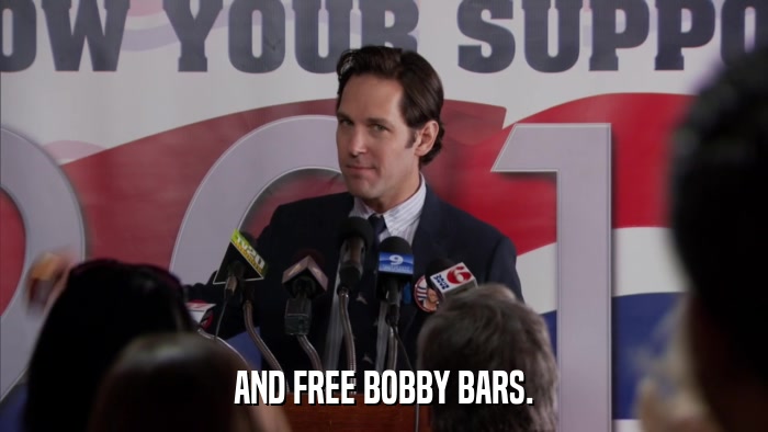 AND FREE BOBBY BARS.  