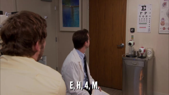 E, H, 4, M.  