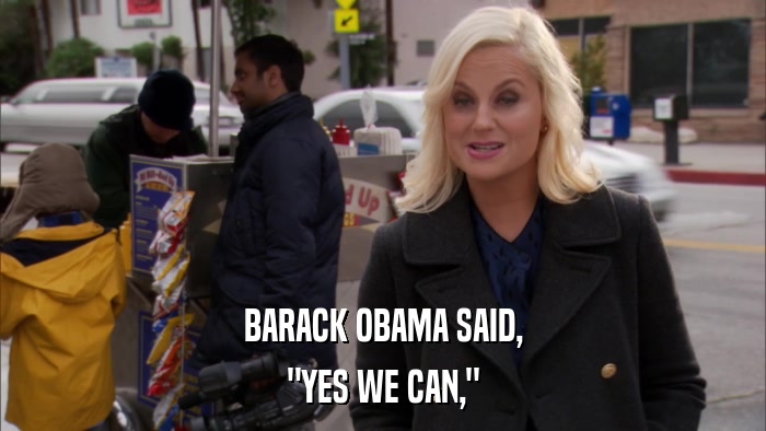 BARACK OBAMA SAID, 