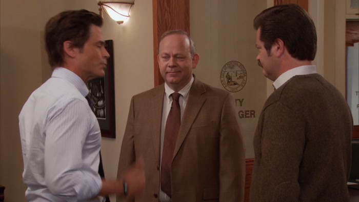 RON, A MOMENT.  