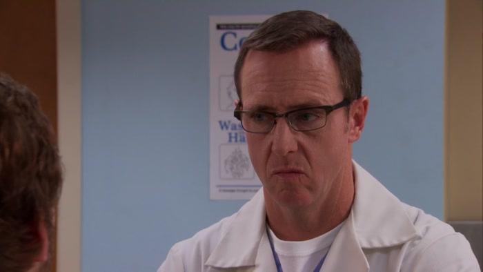 YEAH, HE SNEEZED AND SMACKED HIS HEAD AGAINST THE WALL. 