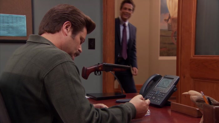 RON SWANSON. HOW ARE YOU? 