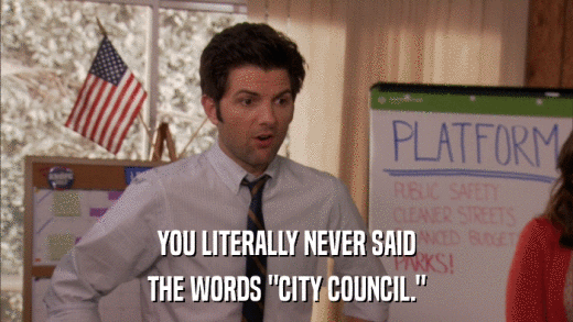YOU LITERALLY NEVER SAID THE WORDS 