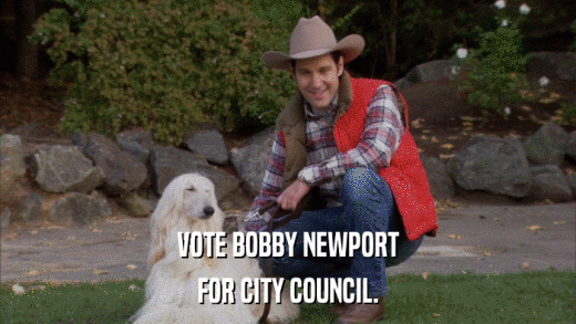 VOTE BOBBY NEWPORT FOR CITY COUNCIL. 