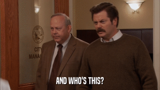 AND WHO'S THIS?  