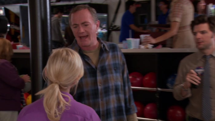 - DONE. - HEY, LESLIE. 