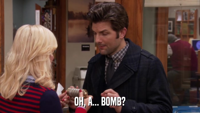 OH, A... BOMB?  
