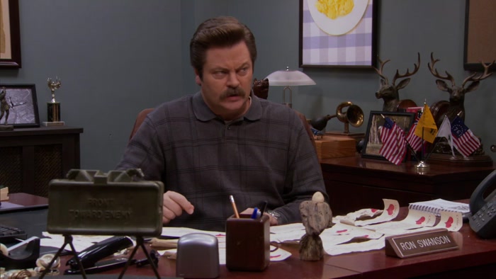 LESLIE LOVES ROMANCE, BUT SHE ALSO LOVES BEING RIGHT. 