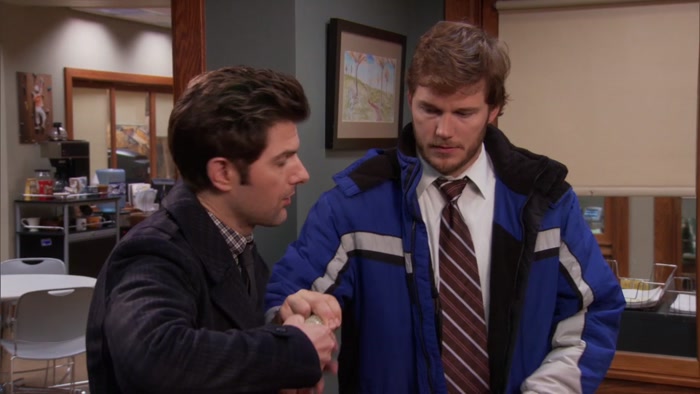 BUT IT TAKES A FIVE-LETTER CODE TO OPEN IT-- ANDY! 