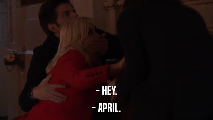 - HEY. - APRIL. 