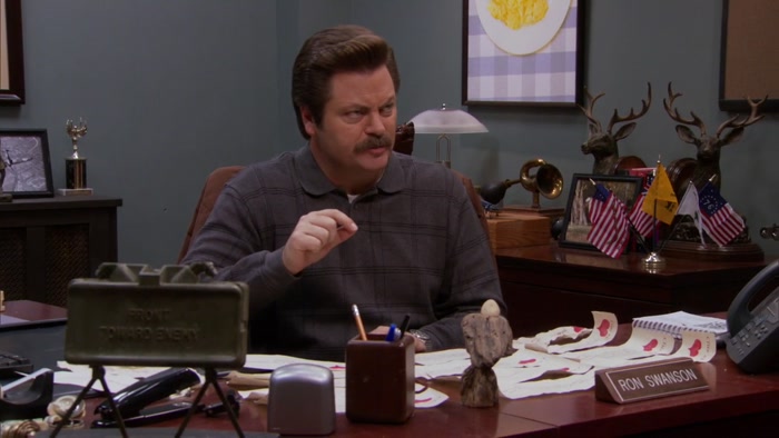 LESLIE LOVES ROMANCE, BUT SHE ALSO LOVES BEING RIGHT. 