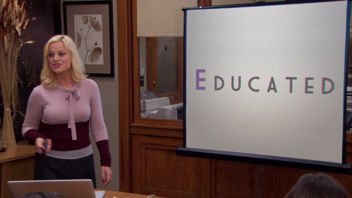 ALSO YOU NEED TO FIND SOMEONE EDUCATED, 