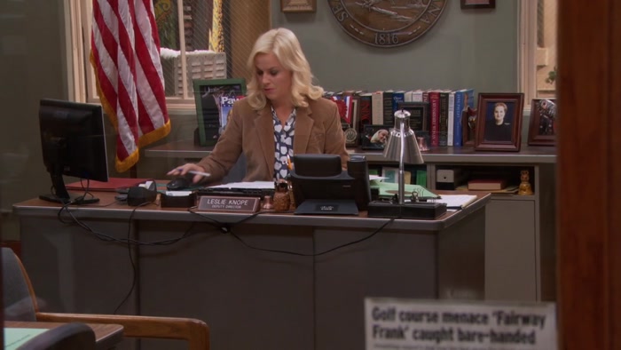 LESLIE, THANKS TO YOUR ANNOYING PRYING LAST YEAR, 
