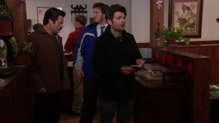 FOR LESLIE, THAT MEANS WHIPPED CREAM, OR... 