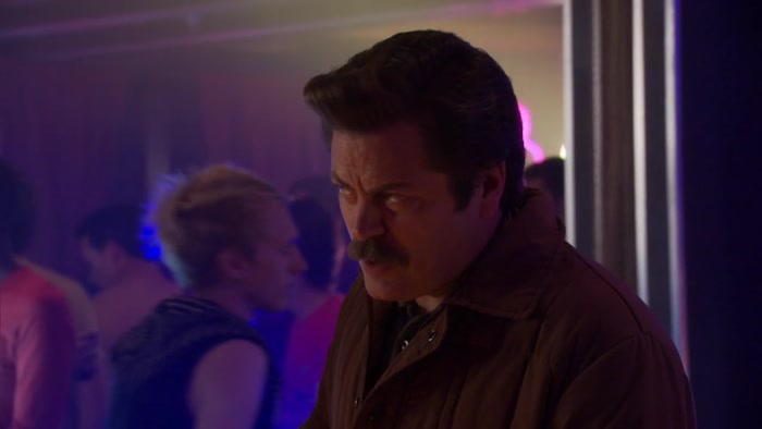 HELLO, MY NAME IS RON SWANSON. 