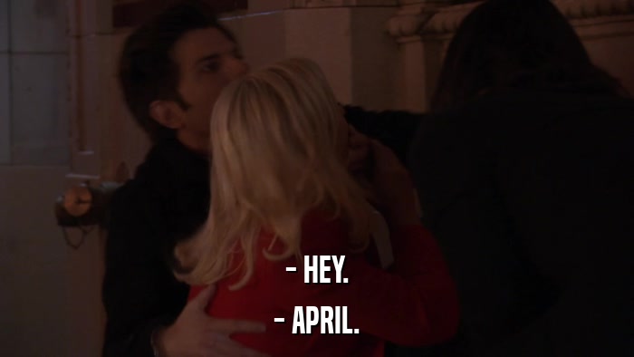 - HEY. - APRIL. 