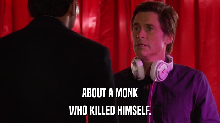ABOUT A MONK WHO KILLED HIMSELF. 