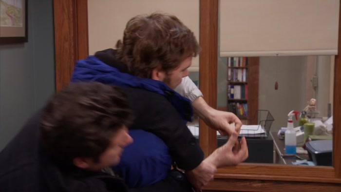 I'LL SHOW YOU. I CAN UNROLL IT. 