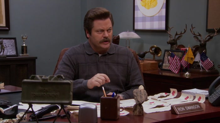 LESLIE LOVES ROMANCE, BUT SHE ALSO LOVES BEING RIGHT. 