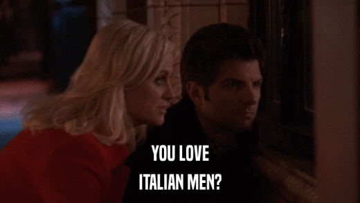 YOU LOVE ITALIAN MEN? 