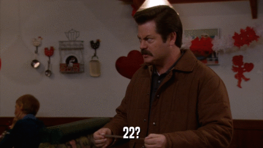 22?  