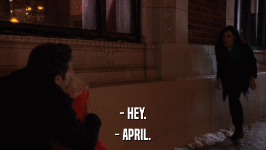 - HEY. - APRIL. 