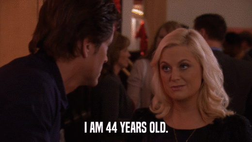 I AM 44 YEARS OLD.  