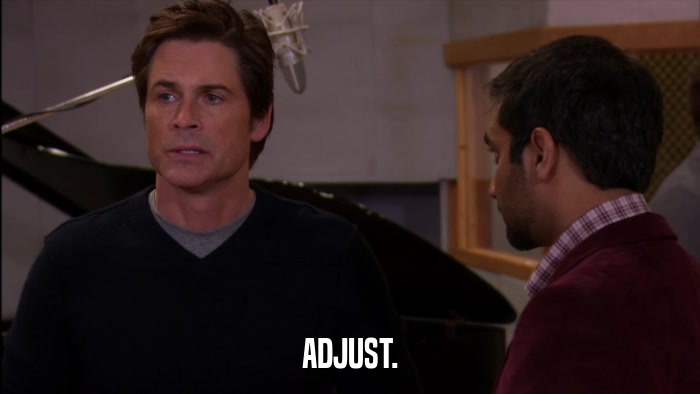 ADJUST.  