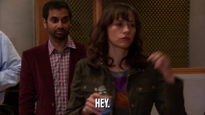 HEY.  