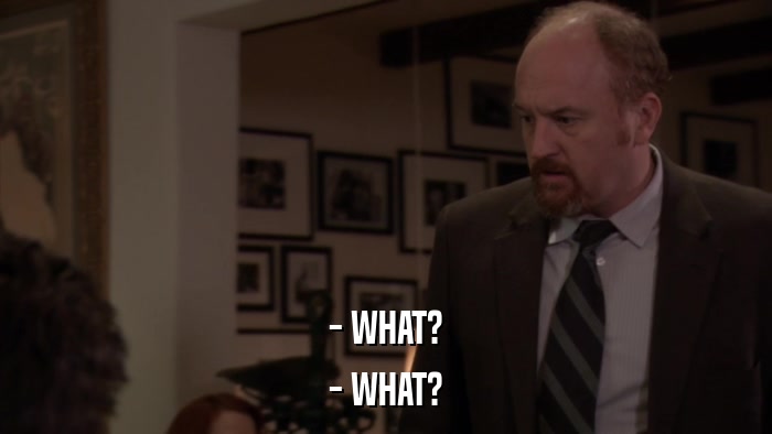 - WHAT? - WHAT? 