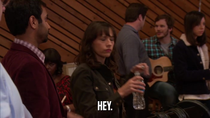 HEY.  