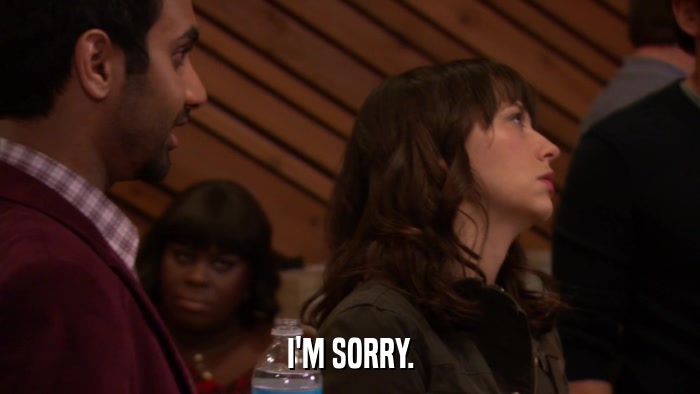 I'M SORRY.  