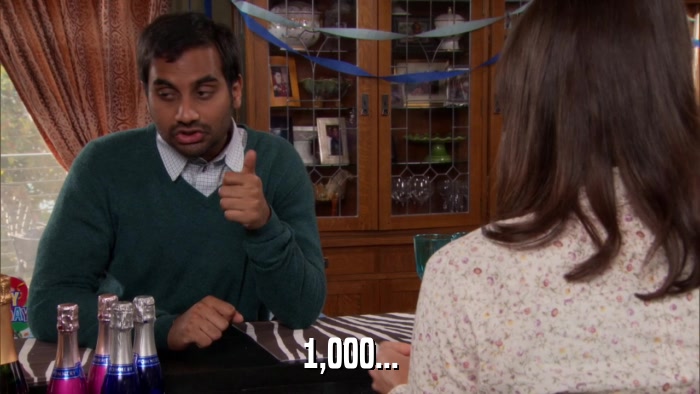 1,000...  