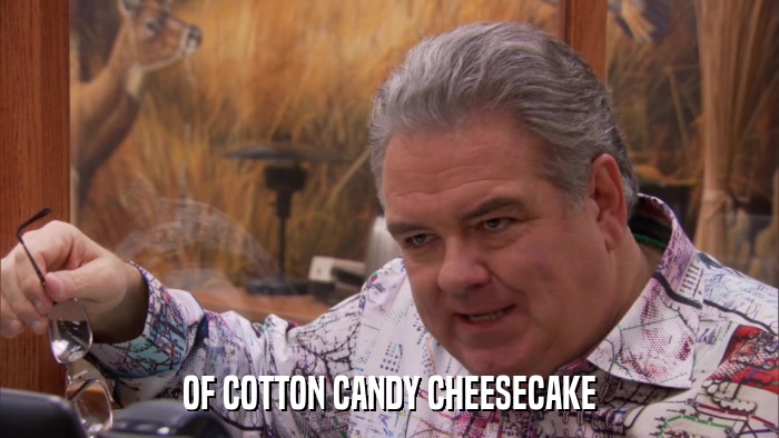 OF COTTON CANDY CHEESECAKE  