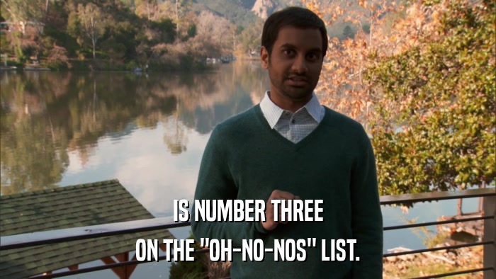 IS NUMBER THREE ON THE 