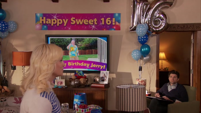 - APRIL, WHEN DOES JERRY ARRIVE? - HOW WOULD I KNOW? 