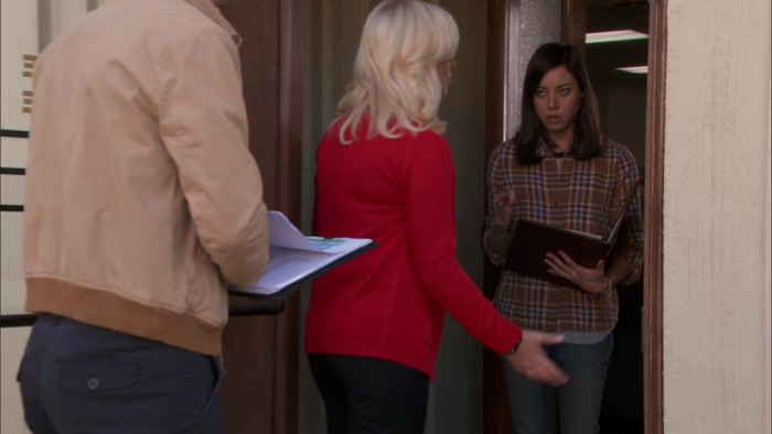 NO, APRIL, I NEED TO KEEP MY WORK SEPARATE, OKAY? 