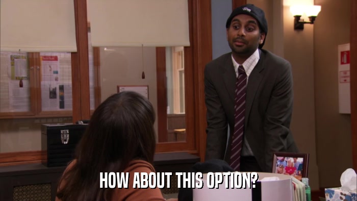 HOW ABOUT THIS OPTION?  