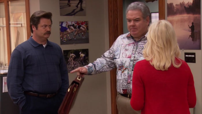JERRY, WHAT ARE YOU DOING STANDING HERE? 