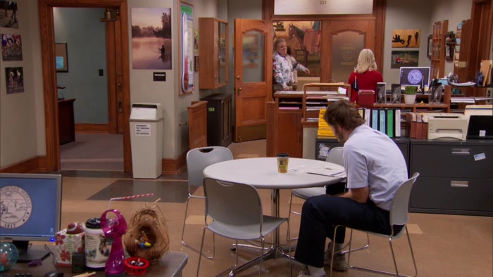 MORNING, LESLIE.  