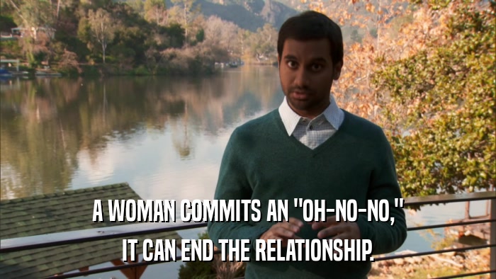 A WOMAN COMMITS AN 