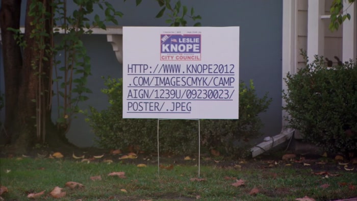 THEY SCREWED UP MY CAMPAIGN SIGNS. 