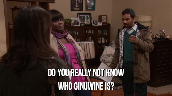 DO YOU REALLY NOT KNOW WHO GINUWINE IS? 