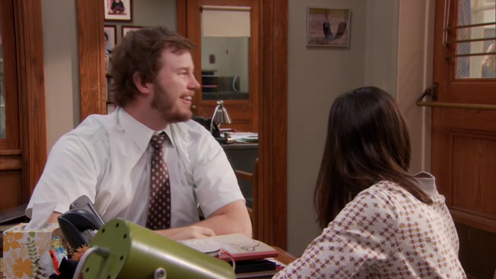 - ANDY, HE'S KISSING ME. - AWW. 